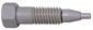 PEEK plugs for HPLC valves
