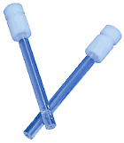 Cheminert glass connector