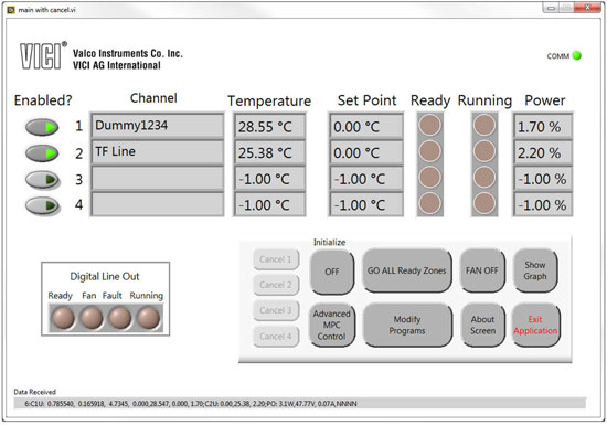 fast GC main screen