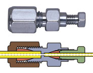 stainless reducing union